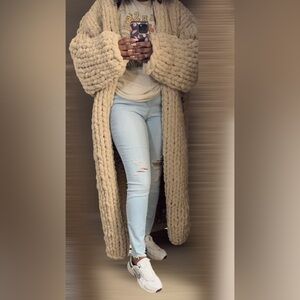Chunk Crochet Cardigan